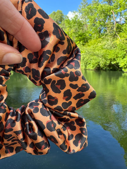Leopard SWIM Scrunchie, Pool Scrunchie