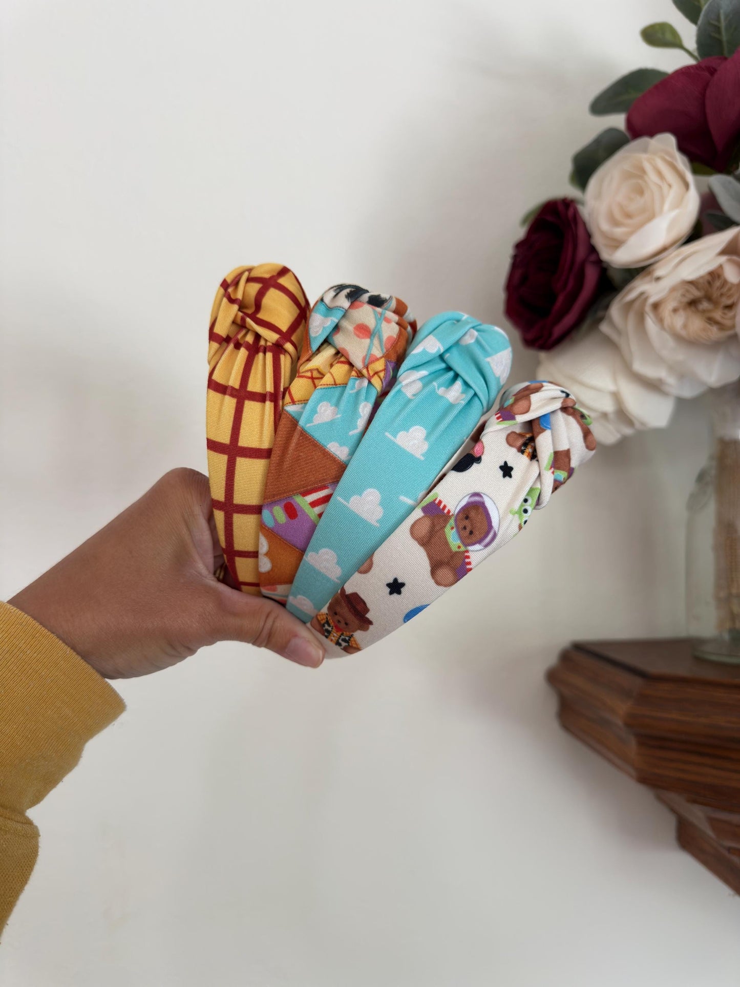 Story Headbands,  Clouds, Plaid, Bears