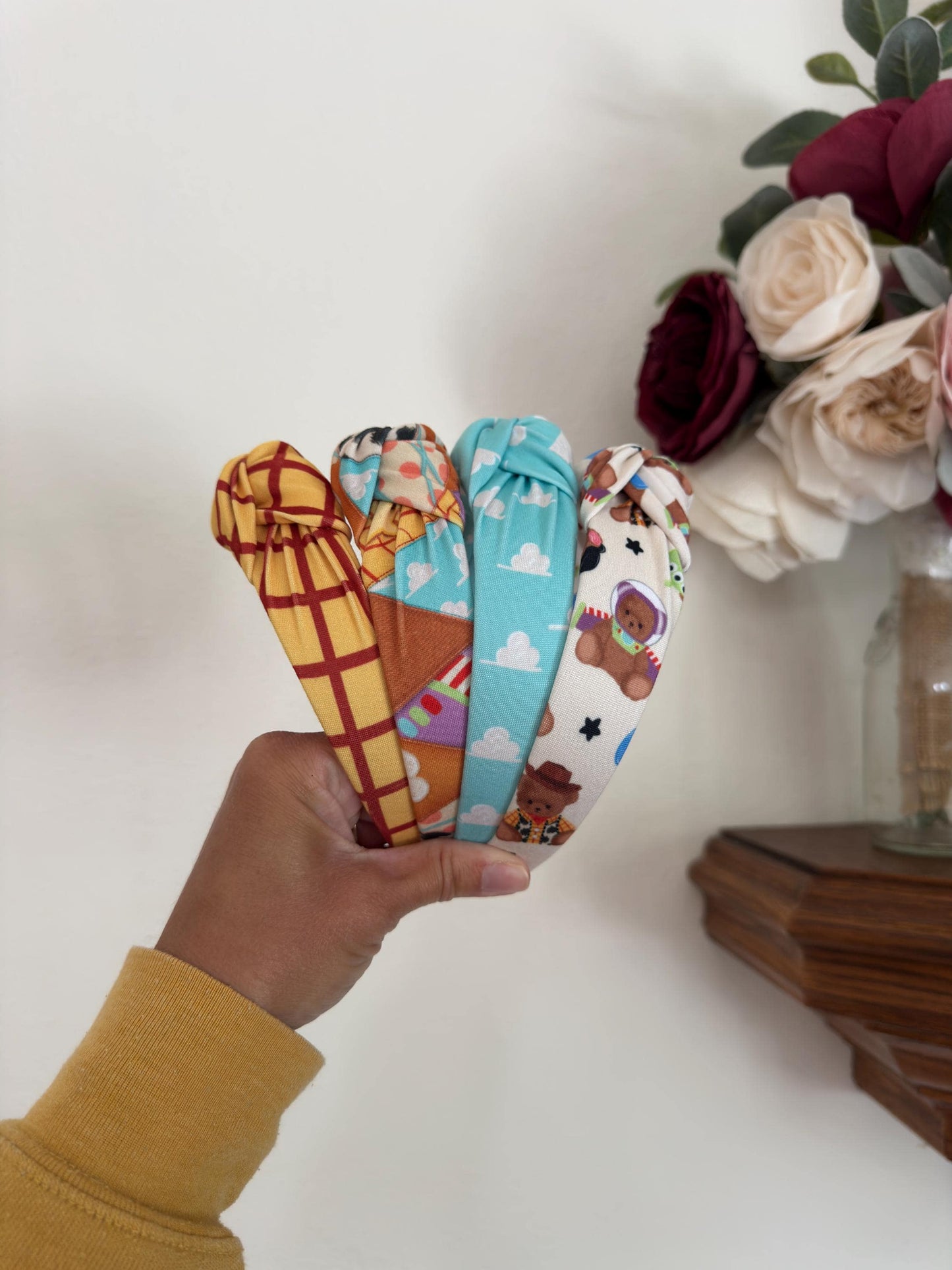 Story Headbands,  Clouds, Plaid, Bears