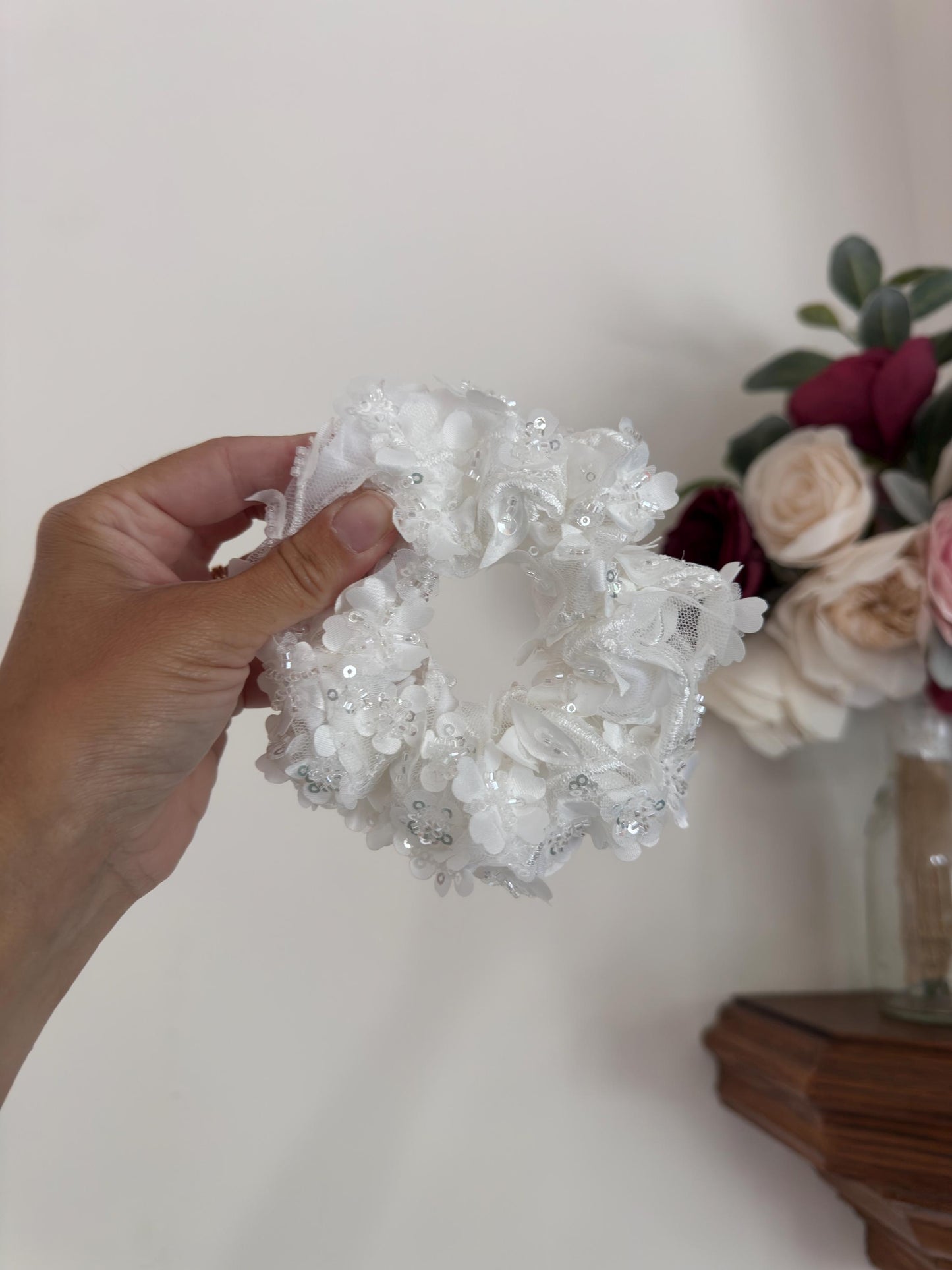 Custom Order Wedding Dress Scrunchie