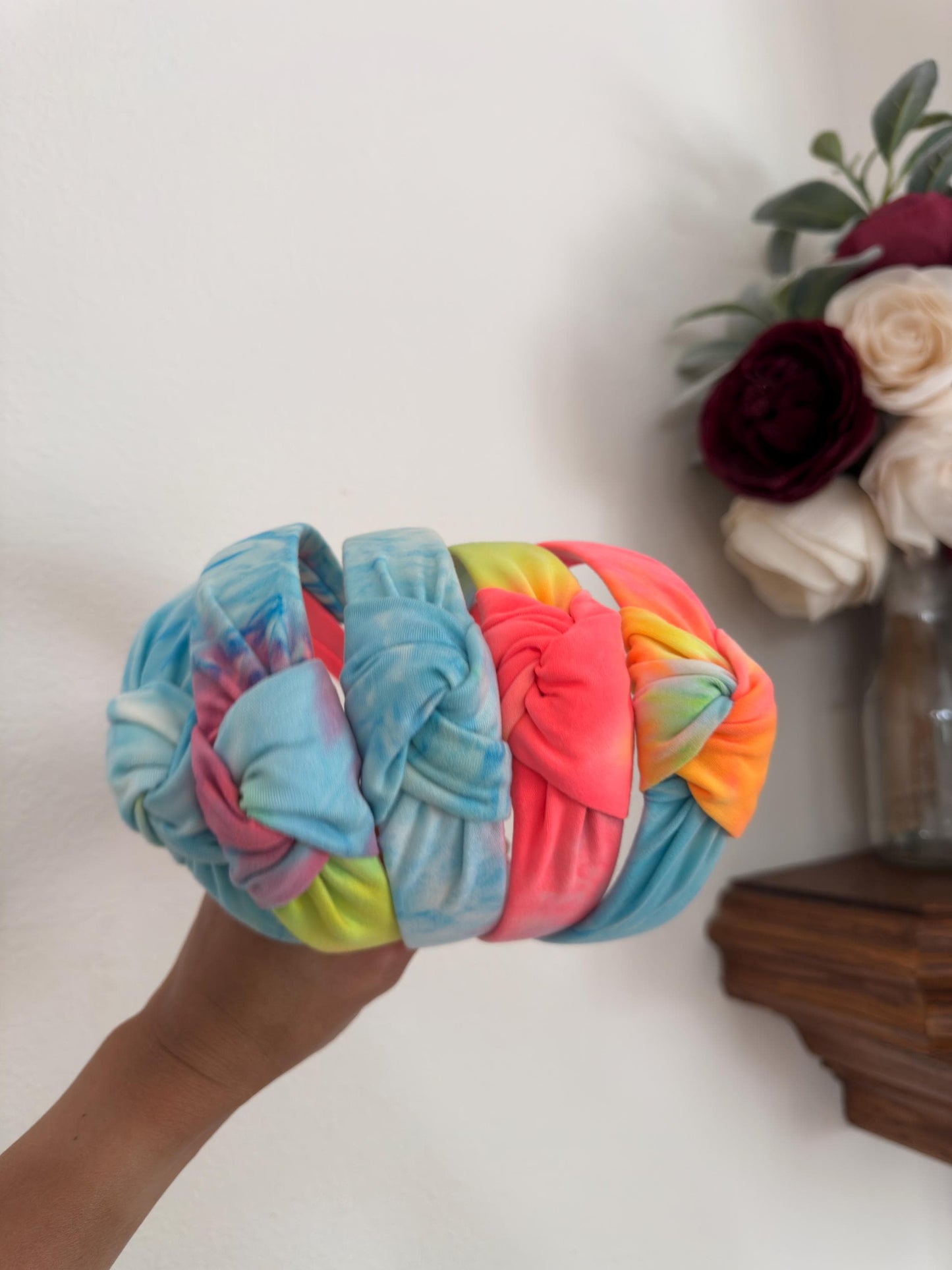 Bright Tie Dye Headband