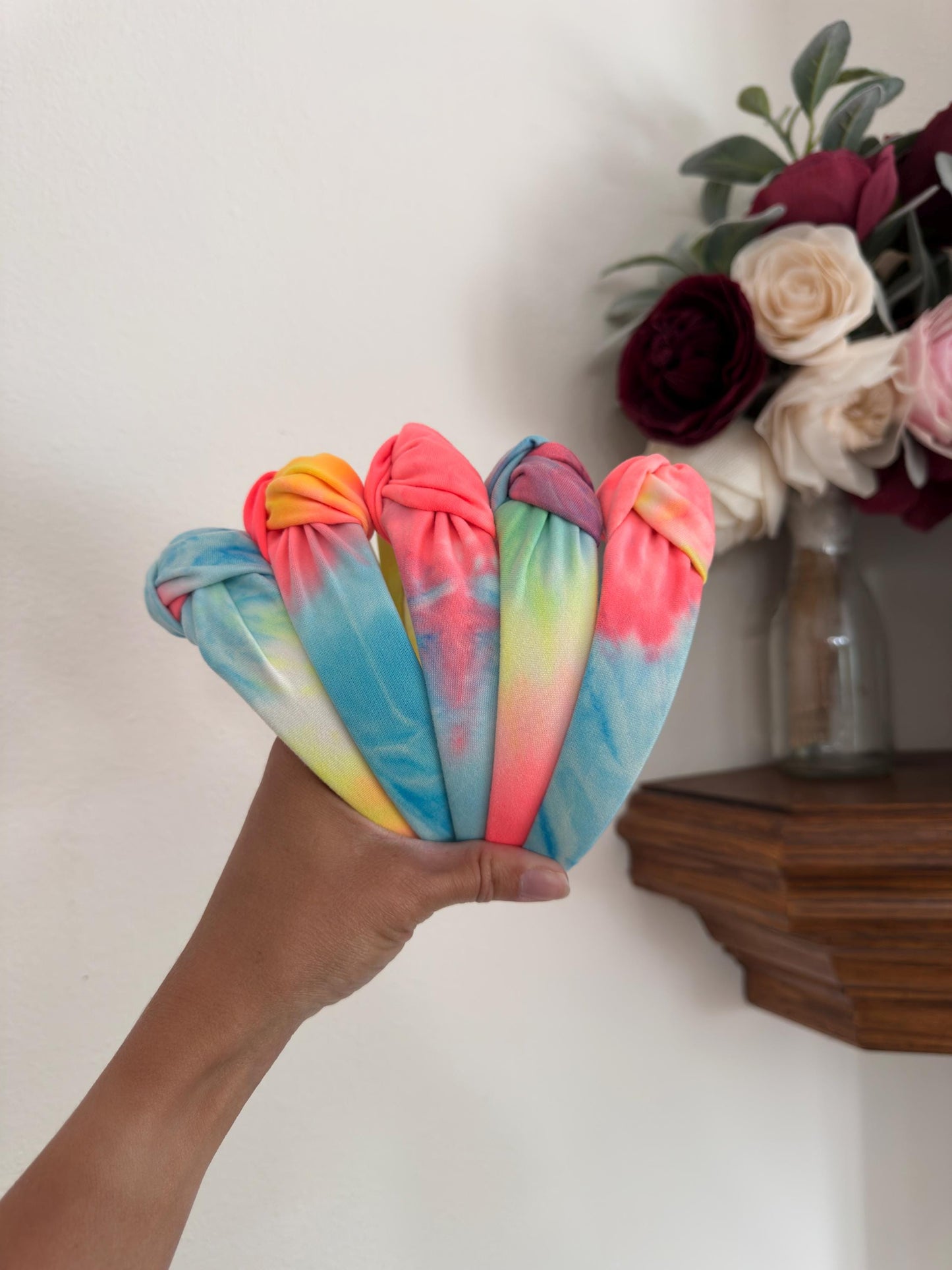 Bright Tie Dye Headband