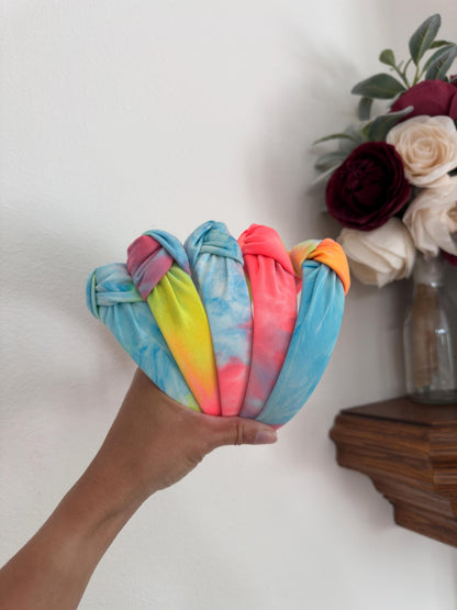 Bright Tie Dye Headband