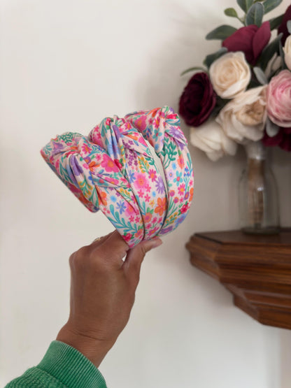 Bright Summer Floral Headband Hair