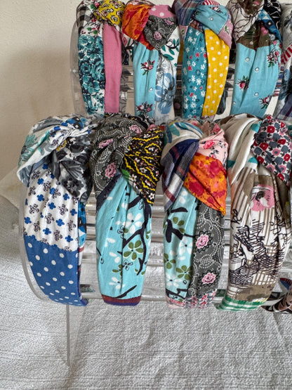 REPURPOSED Quilted Headband