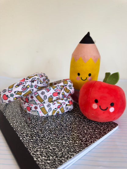 Pencils & Apples, Back to School Headband,  Teacher Headband