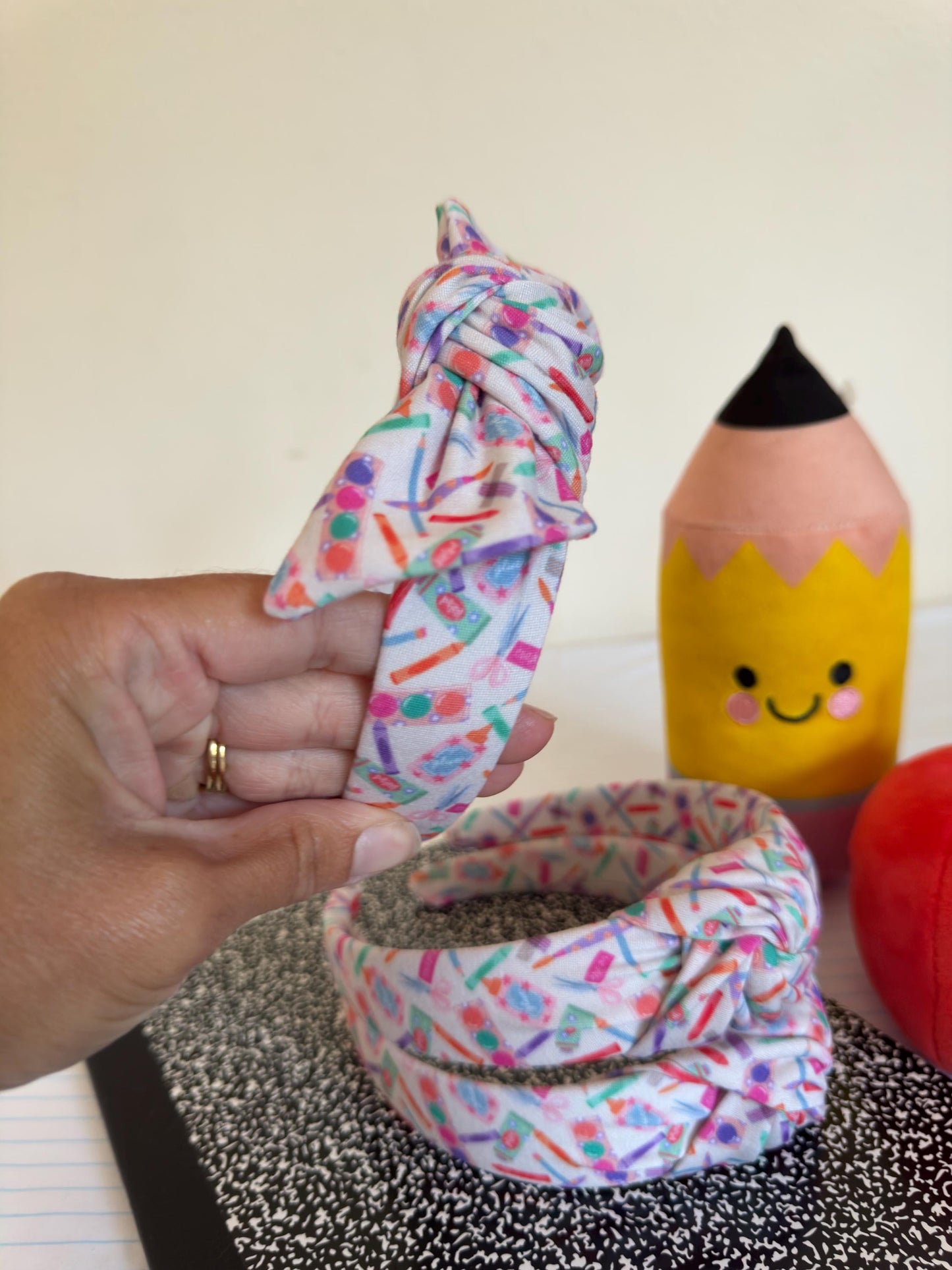 Art Class Supplies, Back to School Headband,  Teacher Headband