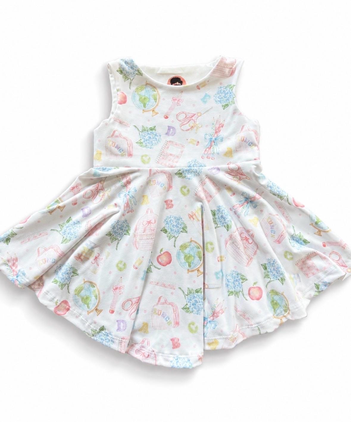 Custom Back to School Dress- Grace Twirl Dress