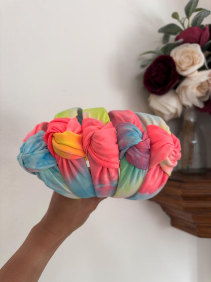 Bright Tie Dye Headband