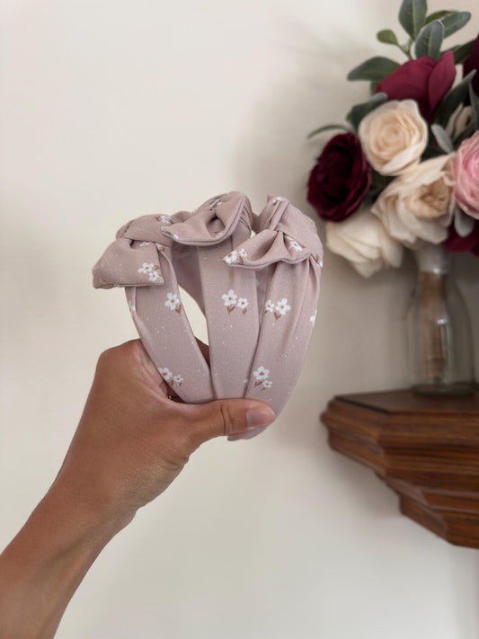 Neutral Floral Headband