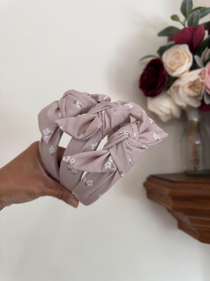 Neutral Floral Headband