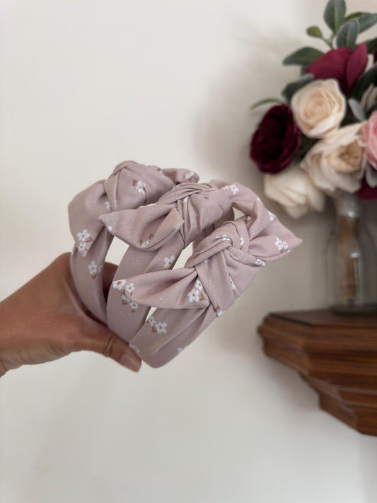 Neutral Floral Headband