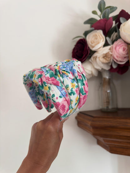 Vintage Floral Headband