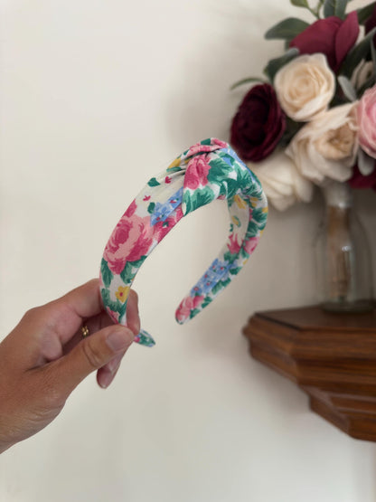 Vintage Floral Headband