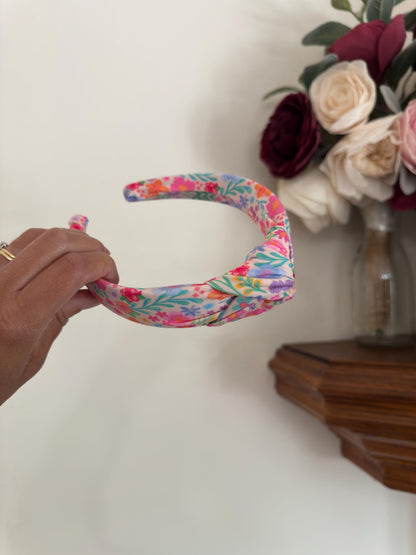 Bright Summer Floral Headband Hair