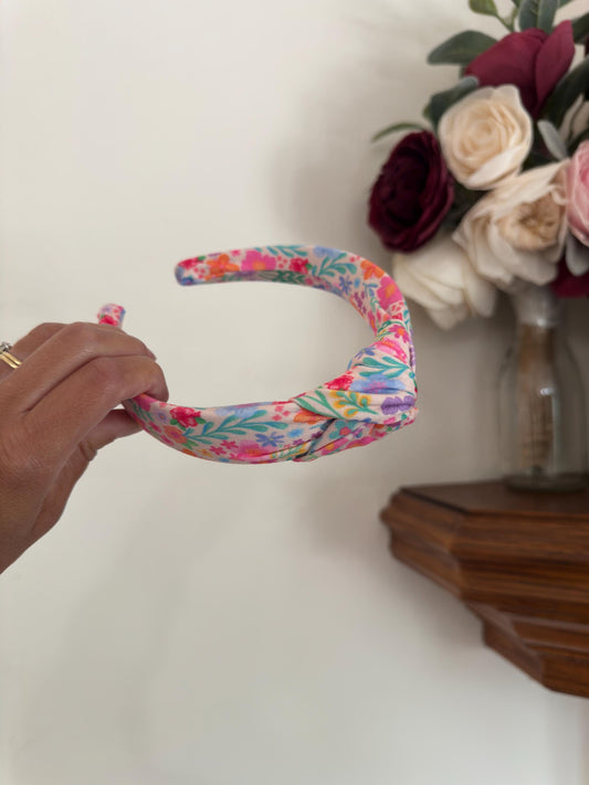 Bright Summer Floral Headband Hair