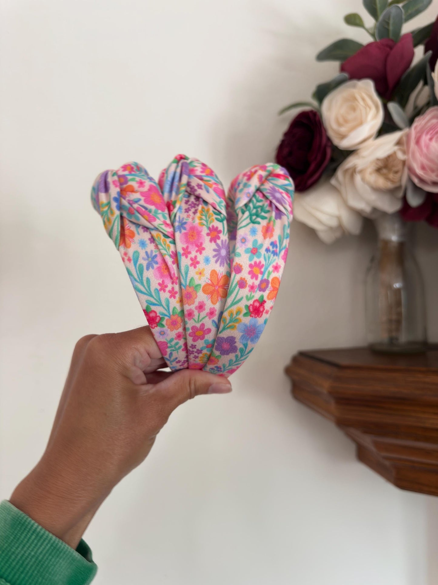 Bright Summer Floral Headband Hair