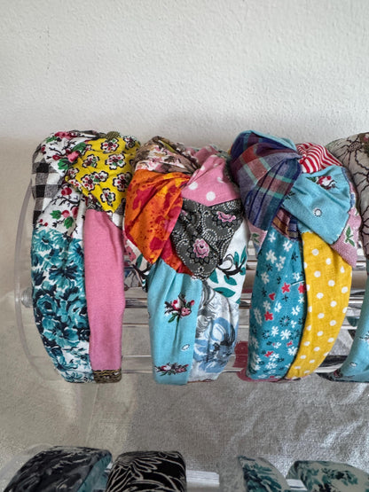 REPURPOSED Quilted Headband