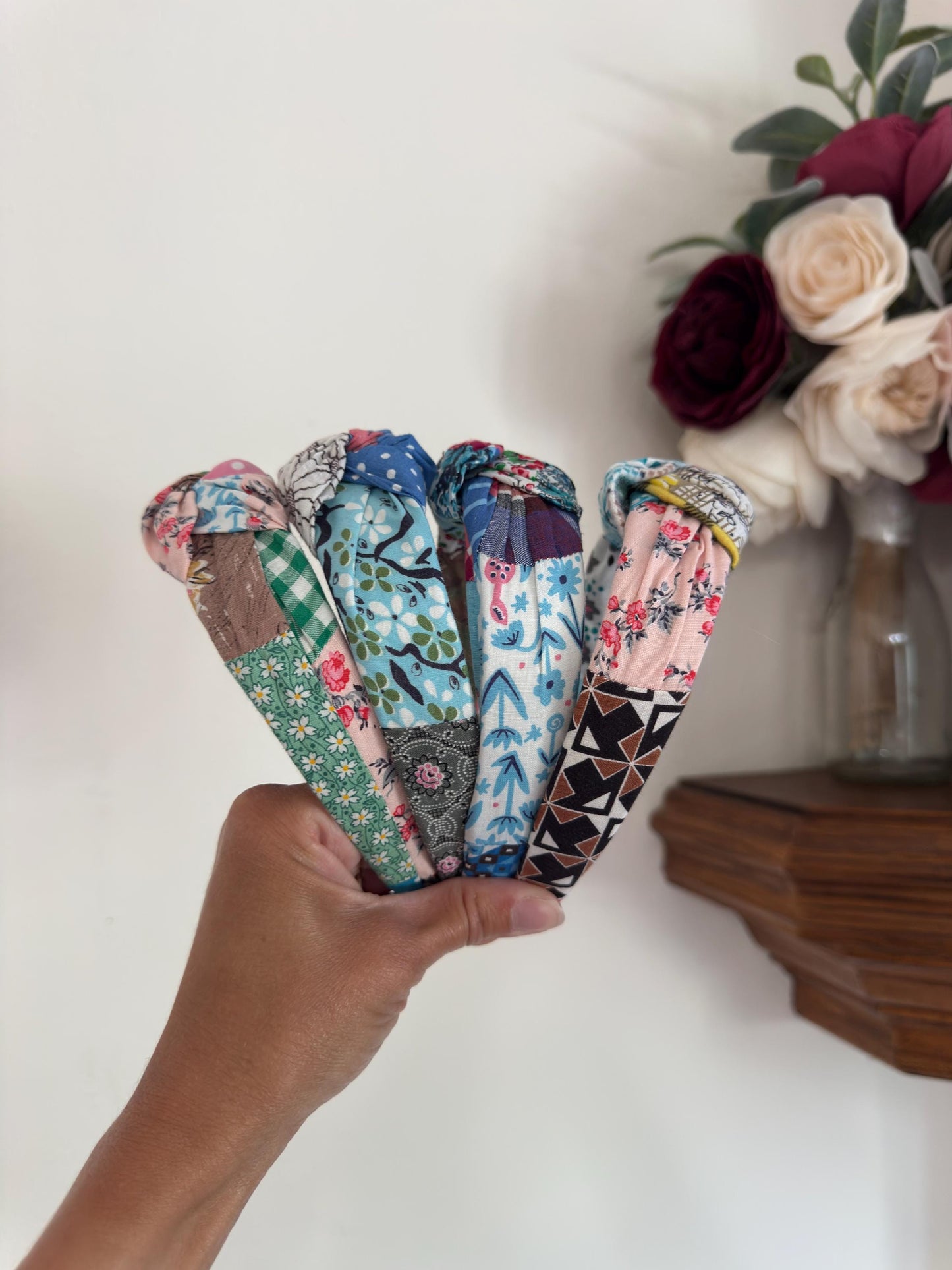 REPURPOSED Quilted Headband