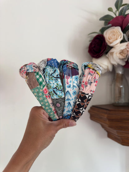 REPURPOSED Quilted Headband