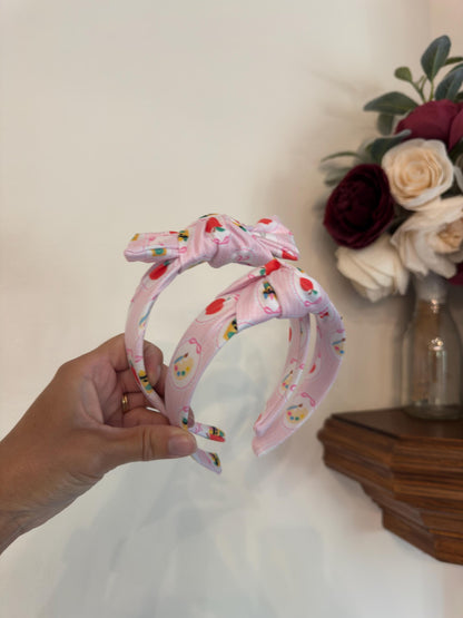 Pink School Supplies, Back to School Headband,  Teacher Headband