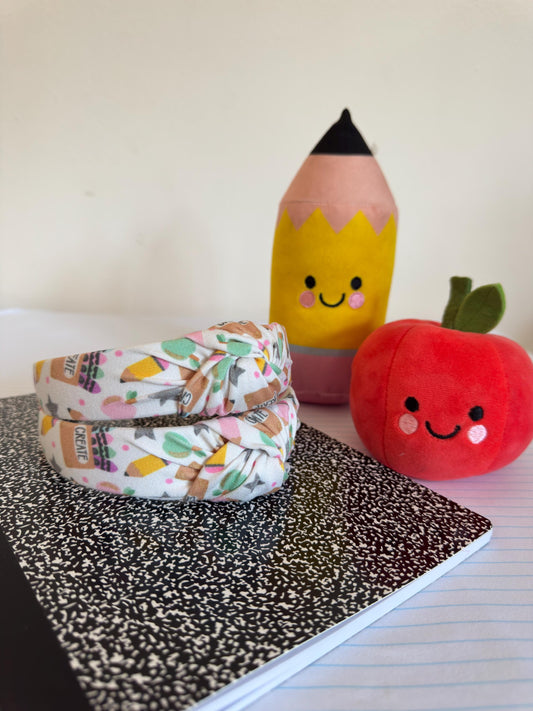 Crayon Box, Back to School Headband,  Teacher Headband