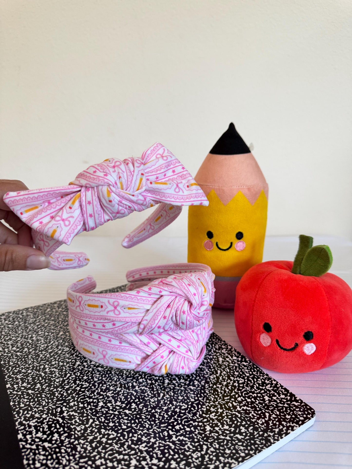 Pencils & Bows, Back to School Headband,  Teacher Headband