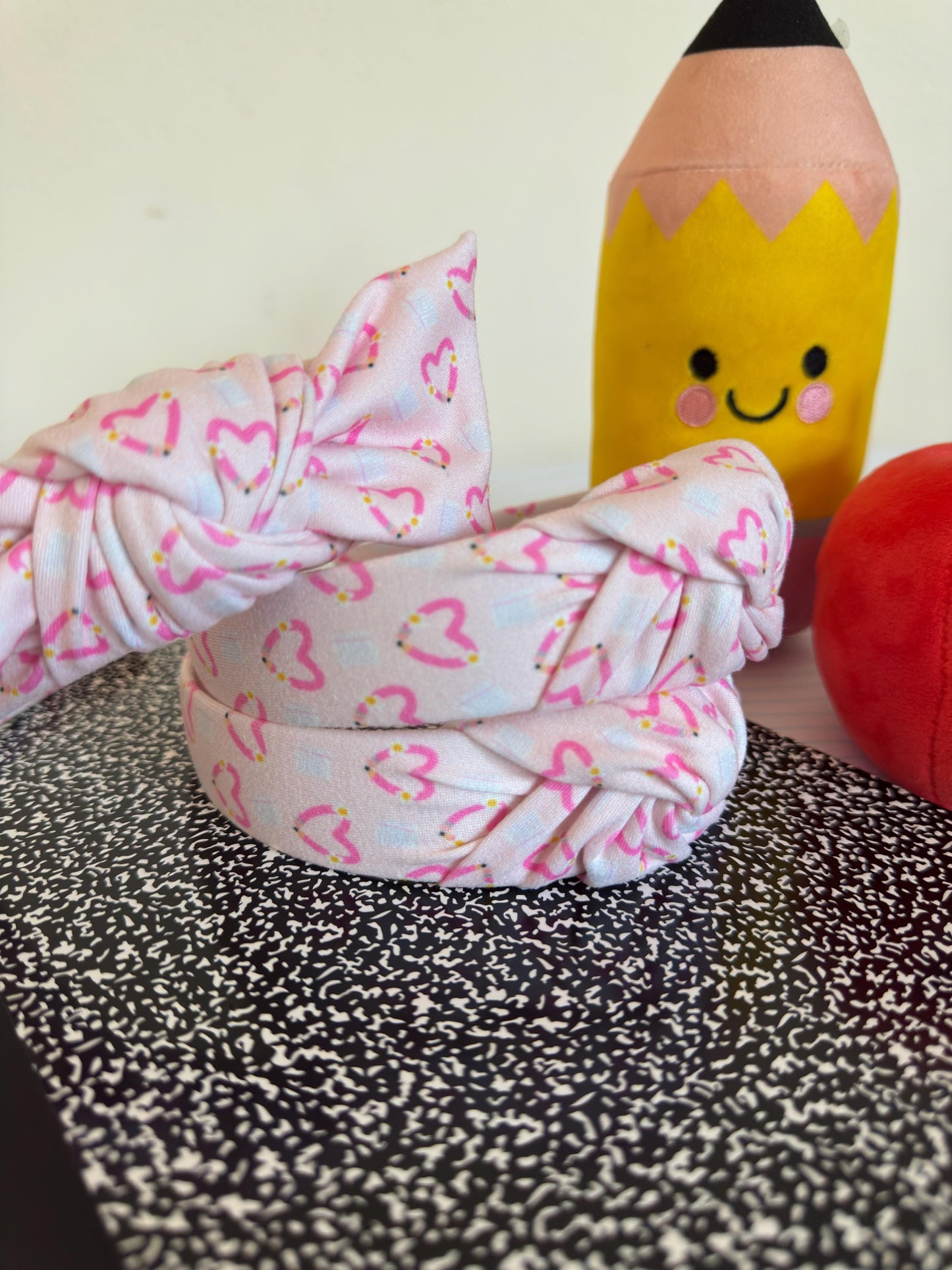 Heart Pencils, Back to School Headband,  Teacher Headband