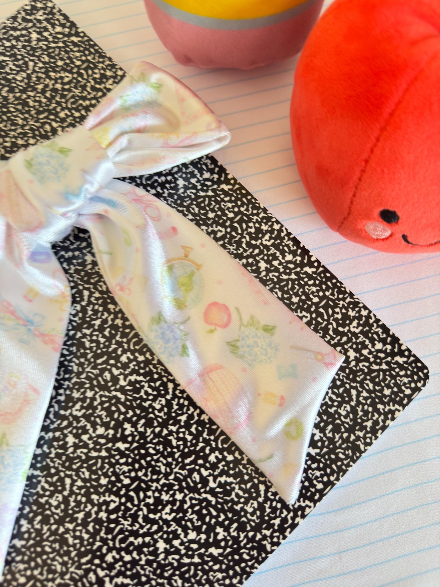 Back to School Bow, Watercolor Supplies