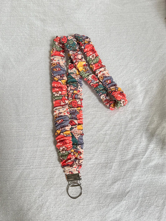 Retro Print Lanyards & Wristlets